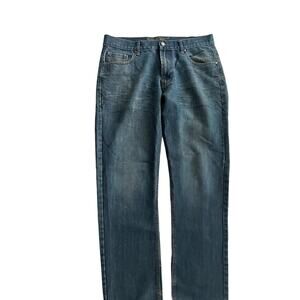 Lions crest English Laundry men’s denim jeans size 34X32 straight